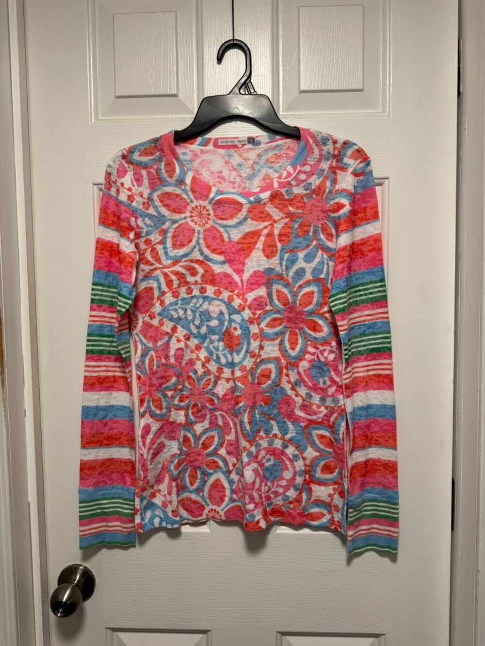 Whimsy Rose Thermal Long Sleeve Crew Shirt